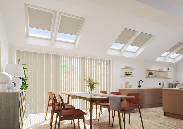 Blackout Roller, Biscotti (Blackout) - Loft Blind - Image 6